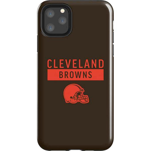 NFL Cleveland Browns Brown Performance Series iPhone Cases