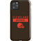 NFL Cleveland Browns Brown Performance Series iPhone Cases