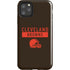 NFL Cleveland Browns Brown Performance Series iPhone Cases