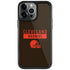 NFL Cleveland Browns Brown Performance Series iPhone Cases