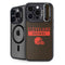 NFL Cleveland Browns Brown Performance Series iPhone 13 Pro Max Kickstand Case