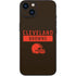 NFL Cleveland Browns Brown Performance Series iPhone Skins