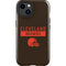 NFL Cleveland Browns Brown Performance Series iPhone 15 Impact Case