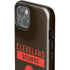 NFL Cleveland Browns Brown Performance Series iPhone 15 Impact Case