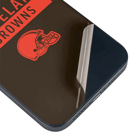 NFL Cleveland Browns Brown Performance Series iPhone 15 Skin