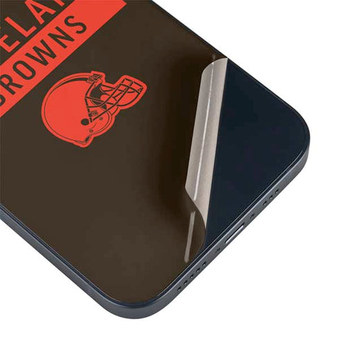 NFL Cleveland Browns Brown Performance Series iPhone 15 Skin