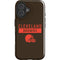 NFL Cleveland Browns Brown Performance Series iPhone 16 Impact Case