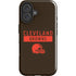 NFL Cleveland Browns Brown Performance Series iPhone 16 Impact Case