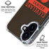 NFL Cleveland Browns Brown Performance Series iPhone 16 Plus Clear Case