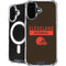 NFL Cleveland Browns Brown Performance Series iPhone 16 Plus MagSafe Case
