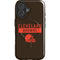 NFL Cleveland Browns Brown Performance Series iPhone 16 Plus Magsafe Impact Case