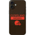 NFL Cleveland Browns Brown Performance Series iPhone 16 Plus Skin