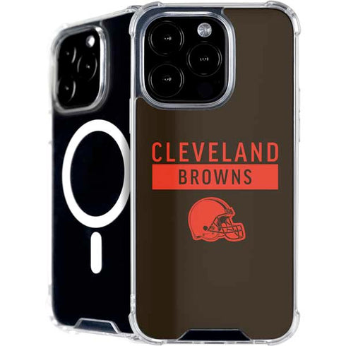 NFL Cleveland Browns Brown Performance Series iPhone 16 Pro MagSafe Case