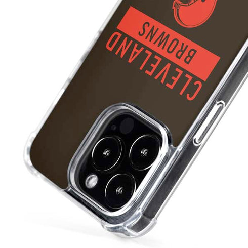 NFL Cleveland Browns Brown Performance Series iPhone 16 Pro MagSafe Case