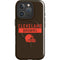 NFL Cleveland Browns Brown Performance Series iPhone 16 Pro Magsafe Impact Case