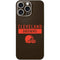 NFL Cleveland Browns Brown Performance Series iPhone 16 Pro Max Skin