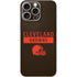 NFL Cleveland Browns Brown Performance Series iPhone 16 Pro Max Skin