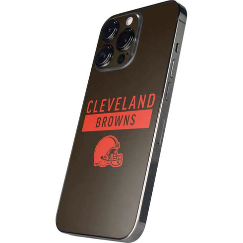 NFL Cleveland Browns Brown Performance Series iPhone 16 Pro Max Skin