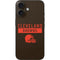 NFL Cleveland Browns Brown Performance Series iPhone 16 Skin