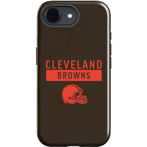 NFL Cleveland Browns Brown Performance Series iPhone 16e Impact Case