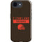 NFL Cleveland Browns Brown Performance Series iPhone 16e Impact Case
