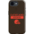 NFL Cleveland Browns Brown Performance Series iPhone 16e Impact Case