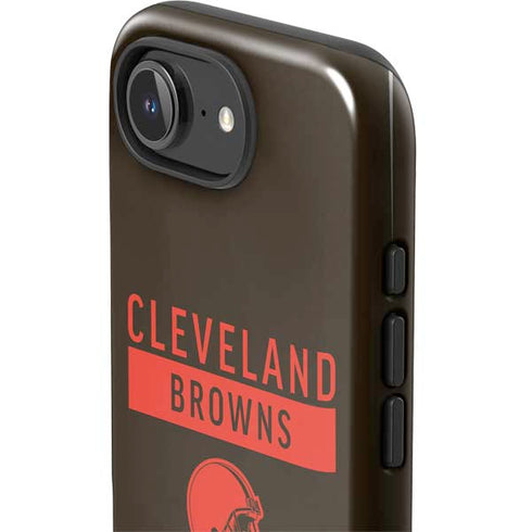 NFL Cleveland Browns Brown Performance Series iPhone 16e Impact Case