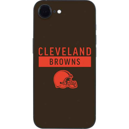NFL Cleveland Browns Brown Performance Series iPhone 16e Skin