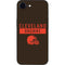 NFL Cleveland Browns Brown Performance Series iPhone 16e Skin