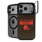 NFL Cleveland Browns Brown Performance Series iPhone 18 Pro Max Kickstand Case