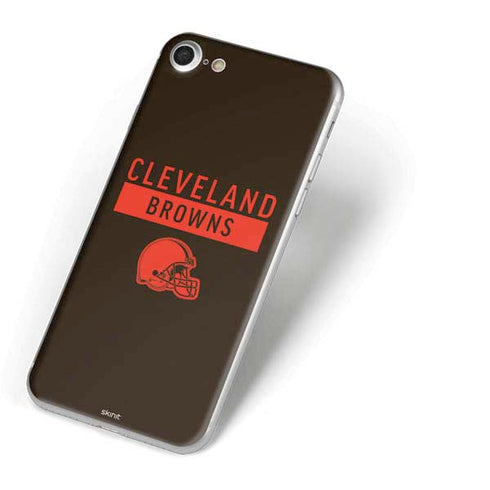 NFL Cleveland Browns Brown Performance Series iPhone 8 Skin