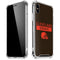 NFL Cleveland Browns Brown Performance Series iPhone X/XS Clear Case