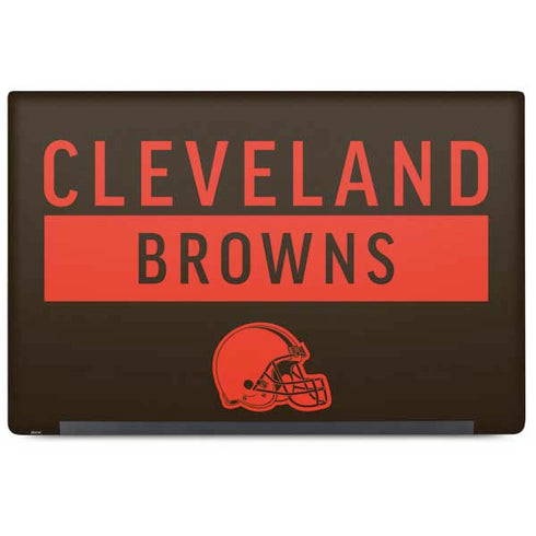 NFL Cleveland Browns Brown Performance Series Dell Latitude Skin