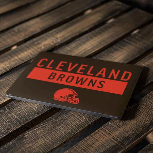 NFL Cleveland Browns Brown Performance Series Apple MacBook Air Skin