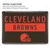NFL Cleveland Browns Brown Performance Series MacBook Pro 14in (2021-24) Case plus Skin