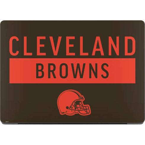 NFL Cleveland Browns Brown Performance Series Apple MacBook Pro 14-inch Skin