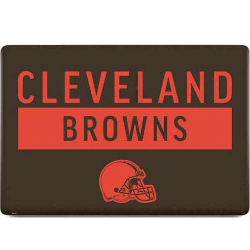 NFL Cleveland Browns Brown Performance Series MacBook Skins