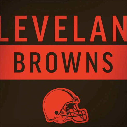 NFL Cleveland Browns Brown Performance Series MacBook Skins