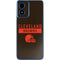 NFL Cleveland Browns Brown Performance Series Moto G Play 4G (2024) Skin