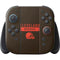 NFL Cleveland Browns Brown Performance Series Nintendo Switch 2 (2025) Joy-Con Controller Skin