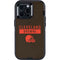 NFL Cleveland Browns Brown Performance Series Otterbox Defender iPhone Skin
