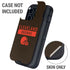 NFL Cleveland Browns Brown Performance Series Otterbox Defender iPhone Skin
