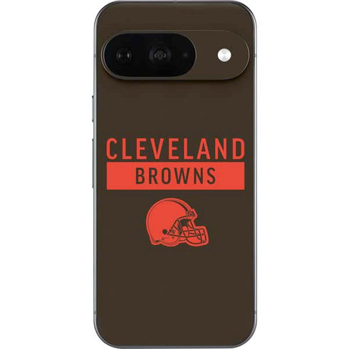 NFL Cleveland Browns Brown Performance Series Google Pixel 9 Skin