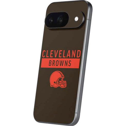 NFL Cleveland Browns Brown Performance Series Google Pixel 9 Skin