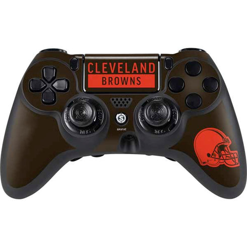 NFL Cleveland Browns Brown Performance Series PlayStation PS4 Skins