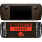 NFL Cleveland Browns Brown Performance Series Steam Deck Handheld Gaming Computer OLED Skin
