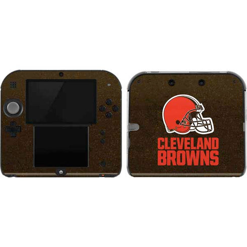NFL Cleveland Browns Distressed Nintendo Skins