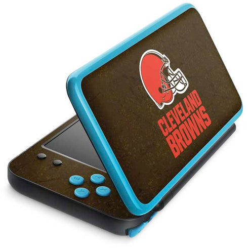 NFL Cleveland Browns Distressed Nintendo Skins