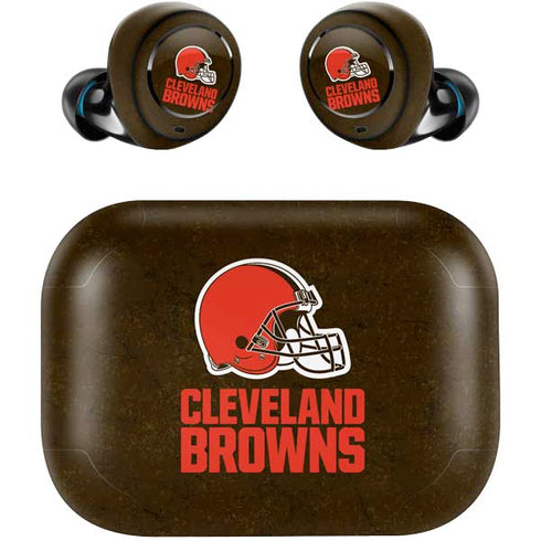NFL Cleveland Browns Distressed Amazon Echo Buds Skin