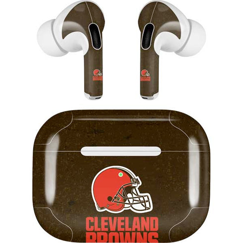 NFL Cleveland Browns Distressed Apple AirPods Pro Skin